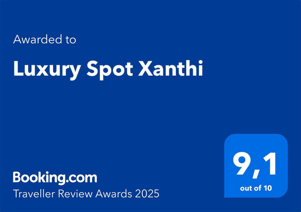 Luxury Spot Xanthi Apartment Bagian luar foto